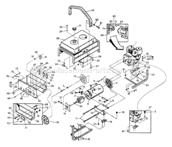 Part Location Diagram of 22188 Generac Hex nut